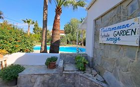 Mediterranean Poolside Garden Cottage